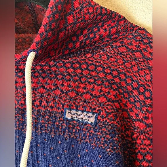 Vineyard Vines Fair Isle Funnel Neck Pullover - Picture 2 of 5